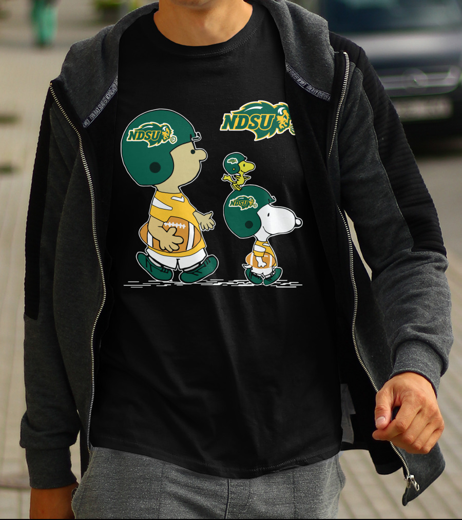 NDSU Peanut Characters Football Team Spirit T-Shirt
