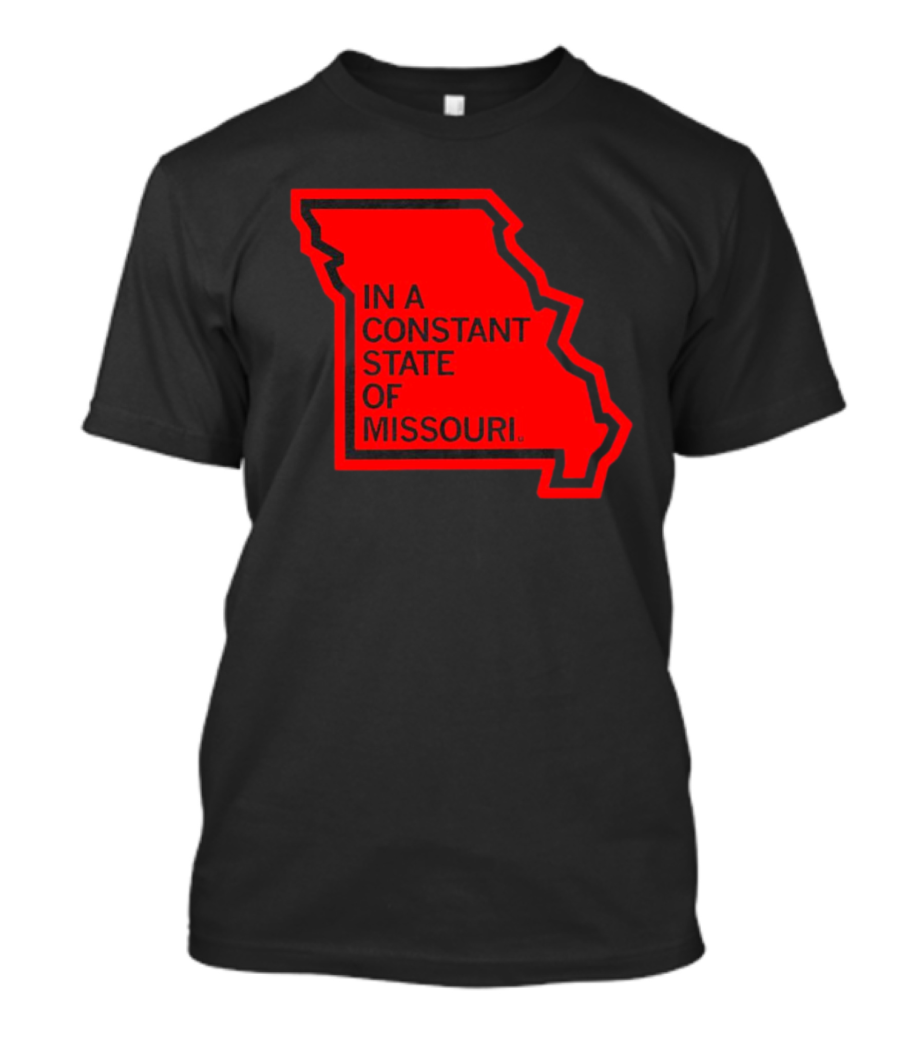 In A Constant State Of Missouri Map T-Shirt