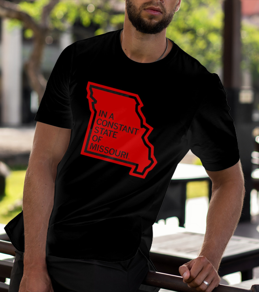 In A Constant State Of Missouri Map T-Shirt