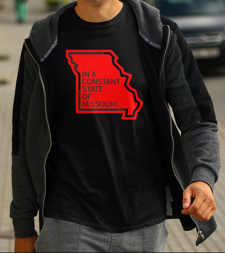 In A Constant State Of Missouri Map T-Shirt