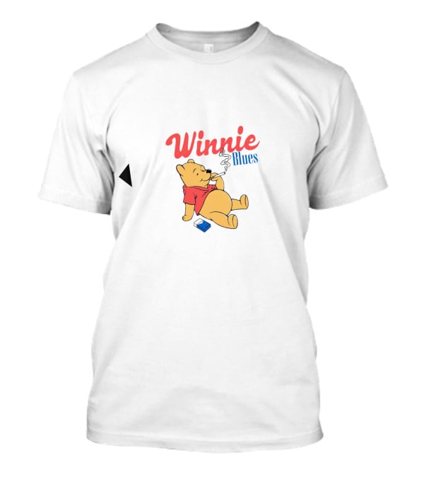 Winnie Blues Smoking Pooh T-Shirt