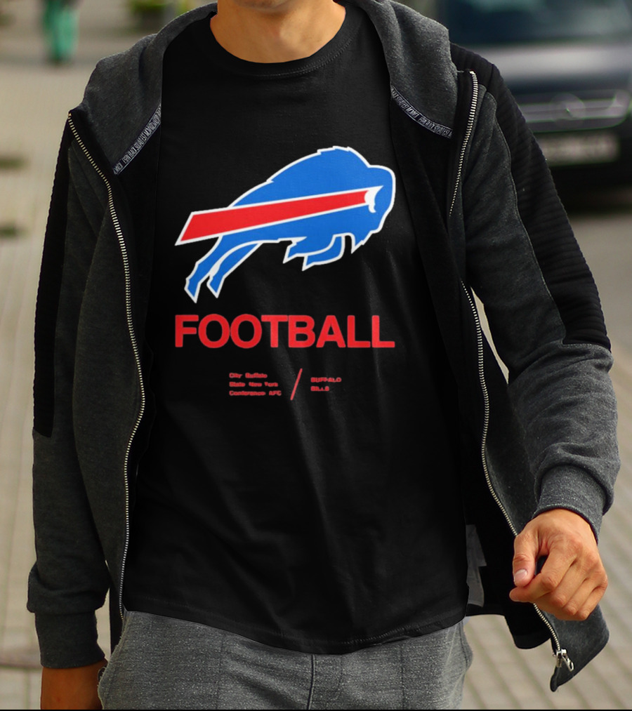 Buffalo Bills Football Marissa Figueroa Wears T-Shirt