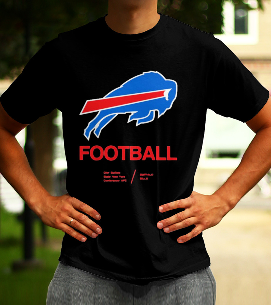 Buffalo Bills Football Marissa Figueroa Wears T-Shirt