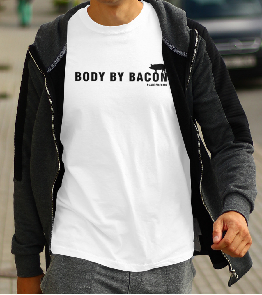Body By Bacon Plantfreemd Pig T-Shirt