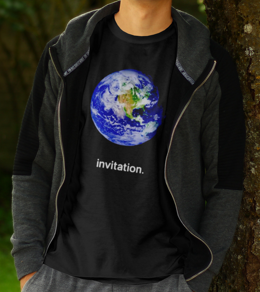 Invitation Planet Earth T-Shirt