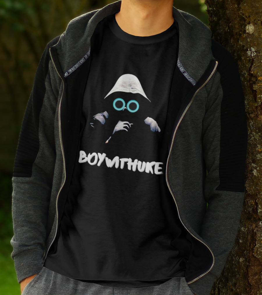 BOYWITHUKE Hoodie And Mask T-Shirt