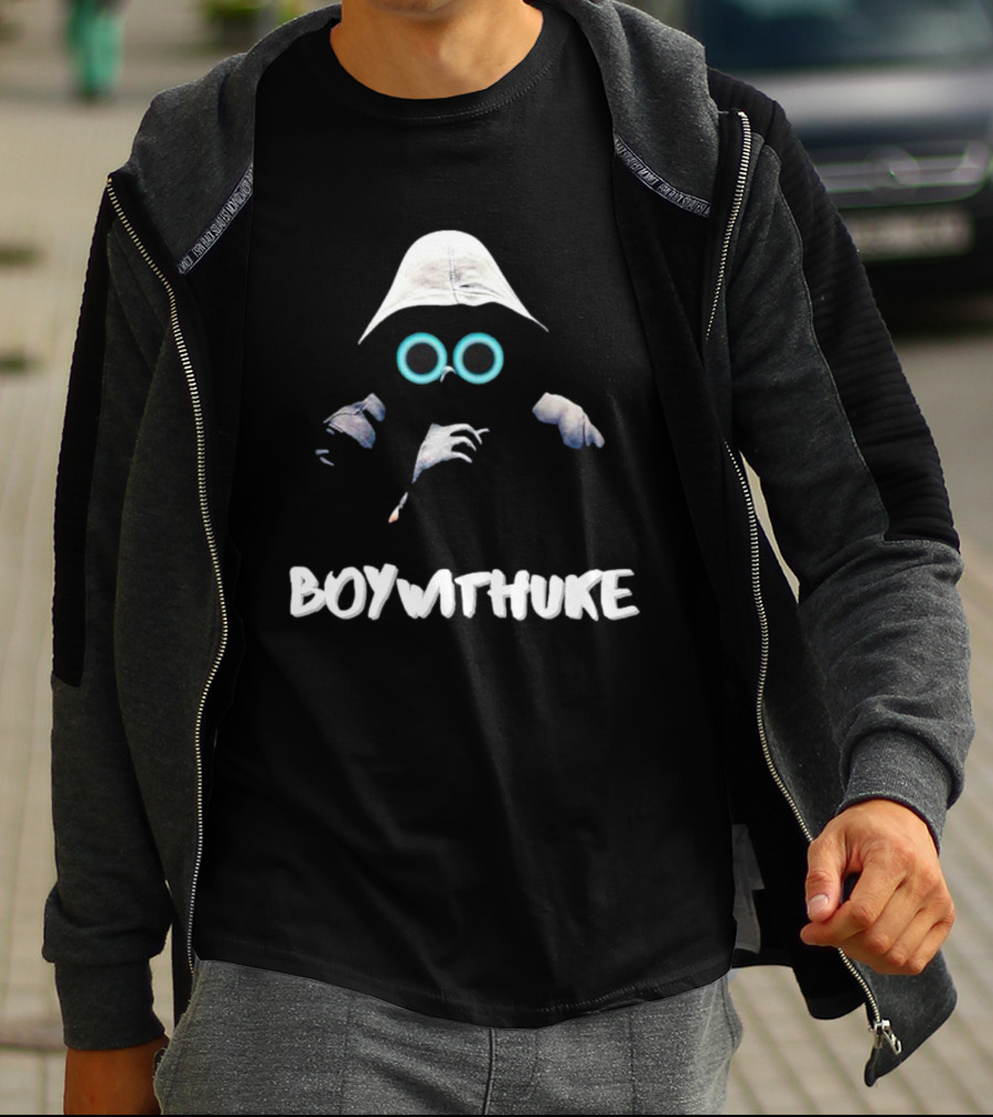 BOYWITHUKE Hoodie And Mask T-Shirt
