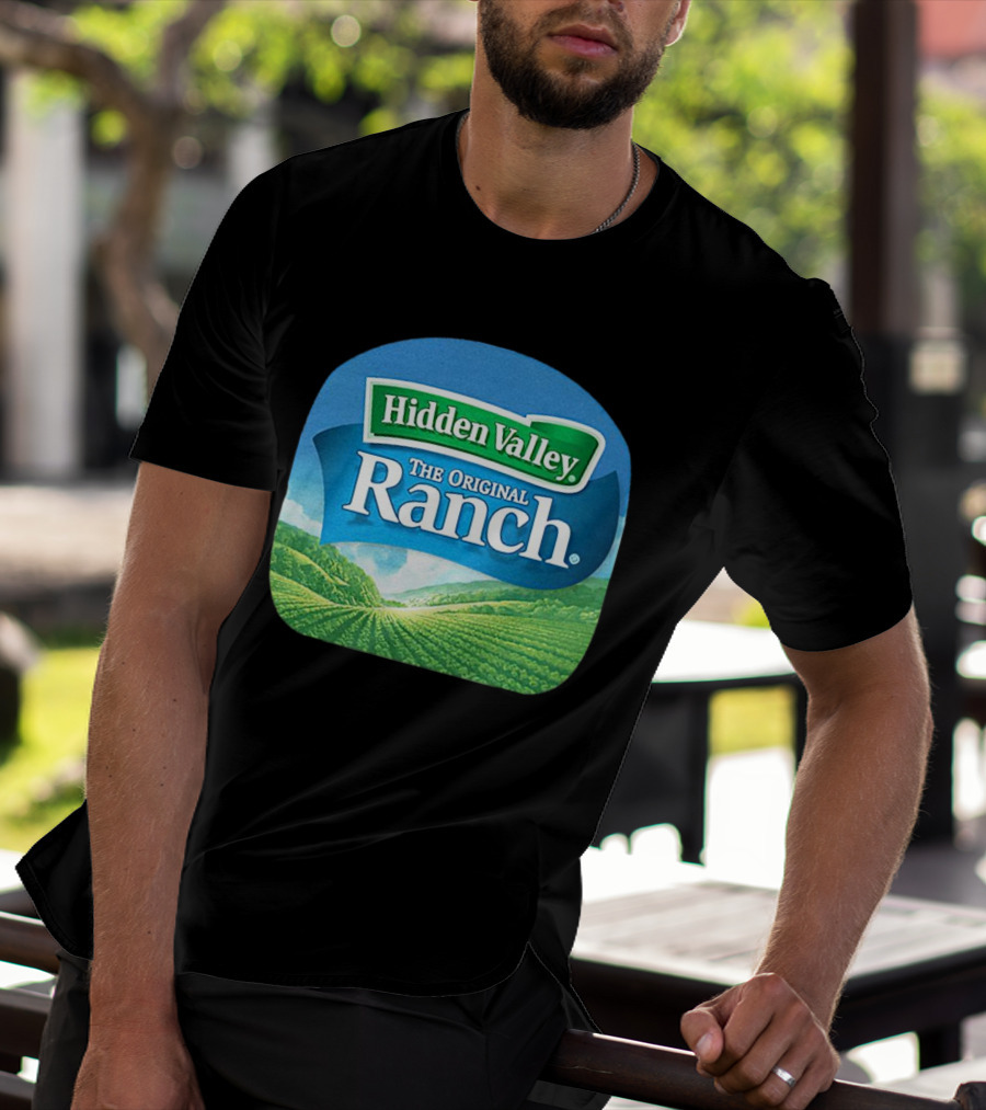 Hidden Valley The Original Ranch Scenic Label T-Shirt