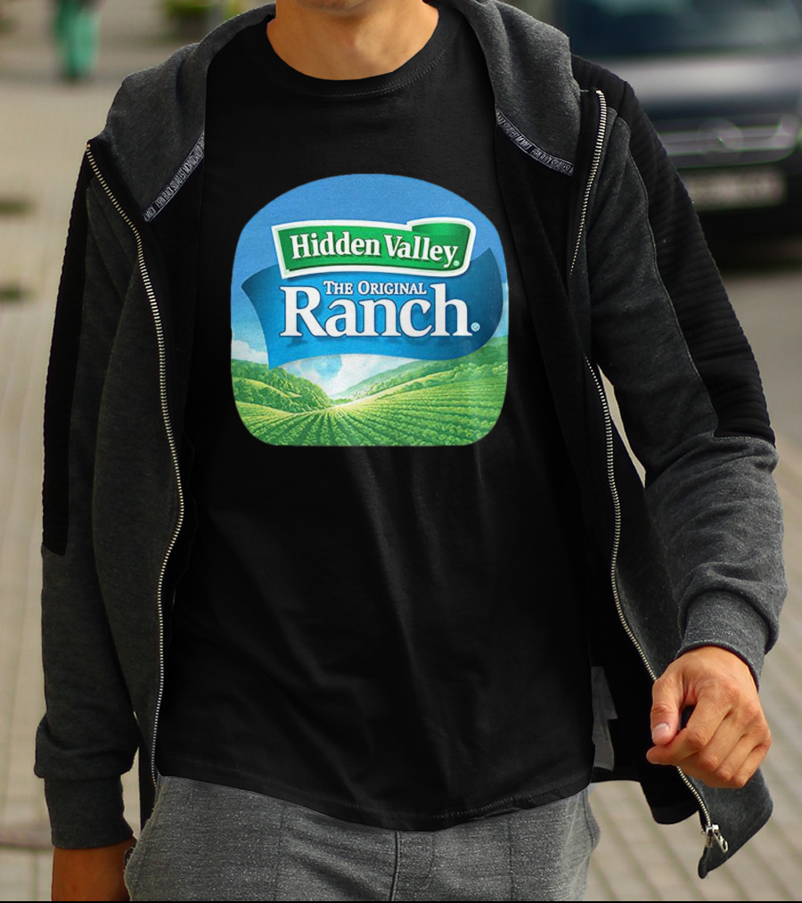 Hidden Valley The Original Ranch Scenic Label T-Shirt