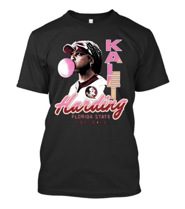 Kalei Harding Florida State Softball Bubblegum Pop T-Shirt