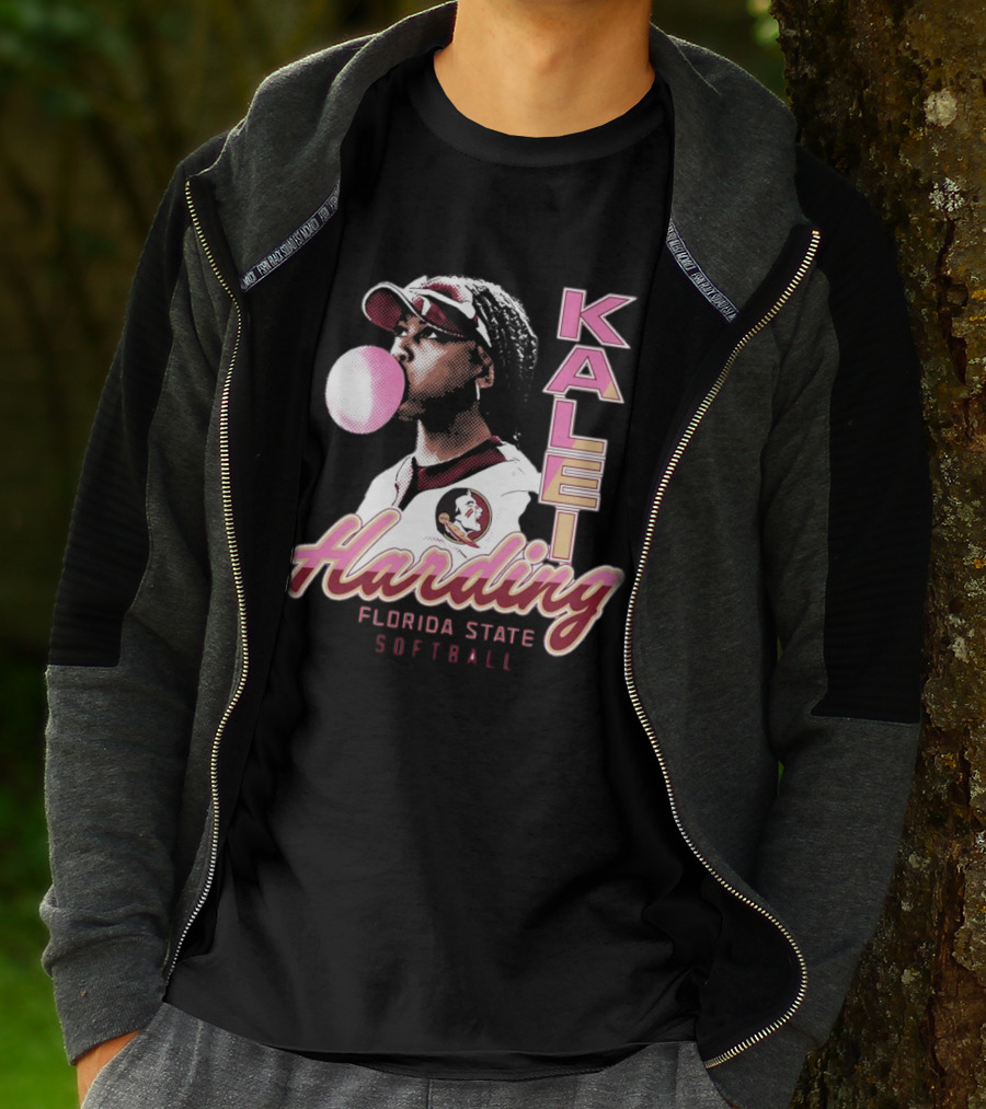 Kalei Harding Florida State Softball Bubblegum Pop T-Shirt