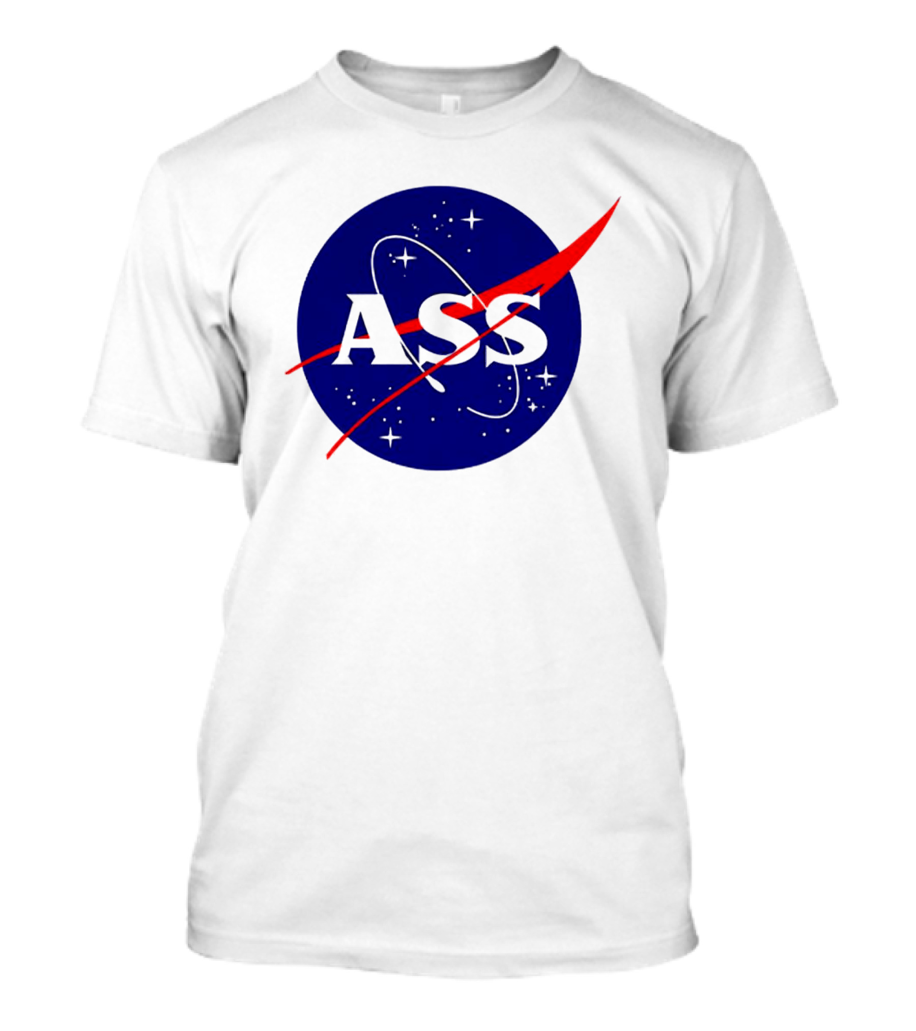Nasa Ass Logo Space T-Shirt