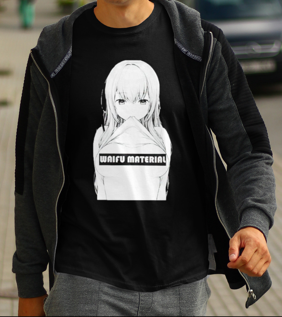 Waifu Material Anime Girl Manga T-Shirt