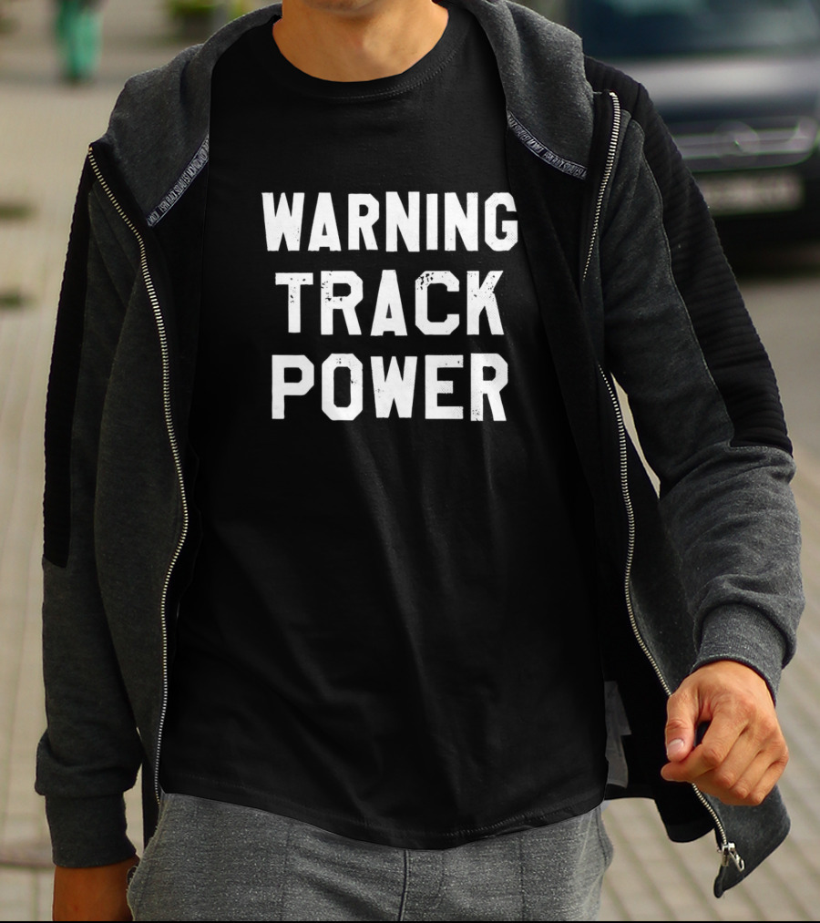 Warning Track Power Retro Sports T-Shirt