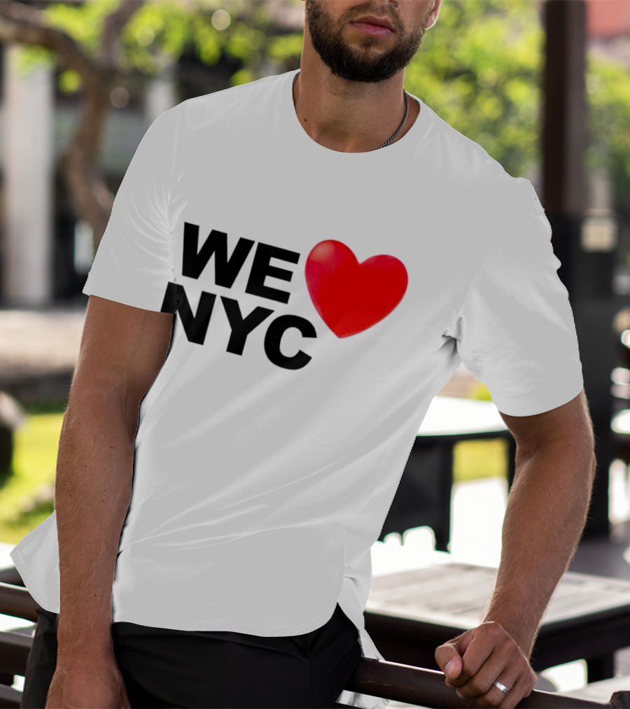 WE Heart NYC Red Love T-Shirt