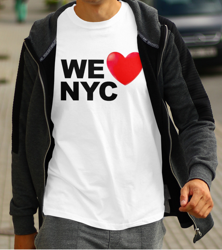 WE Heart NYC Red Love T-Shirt