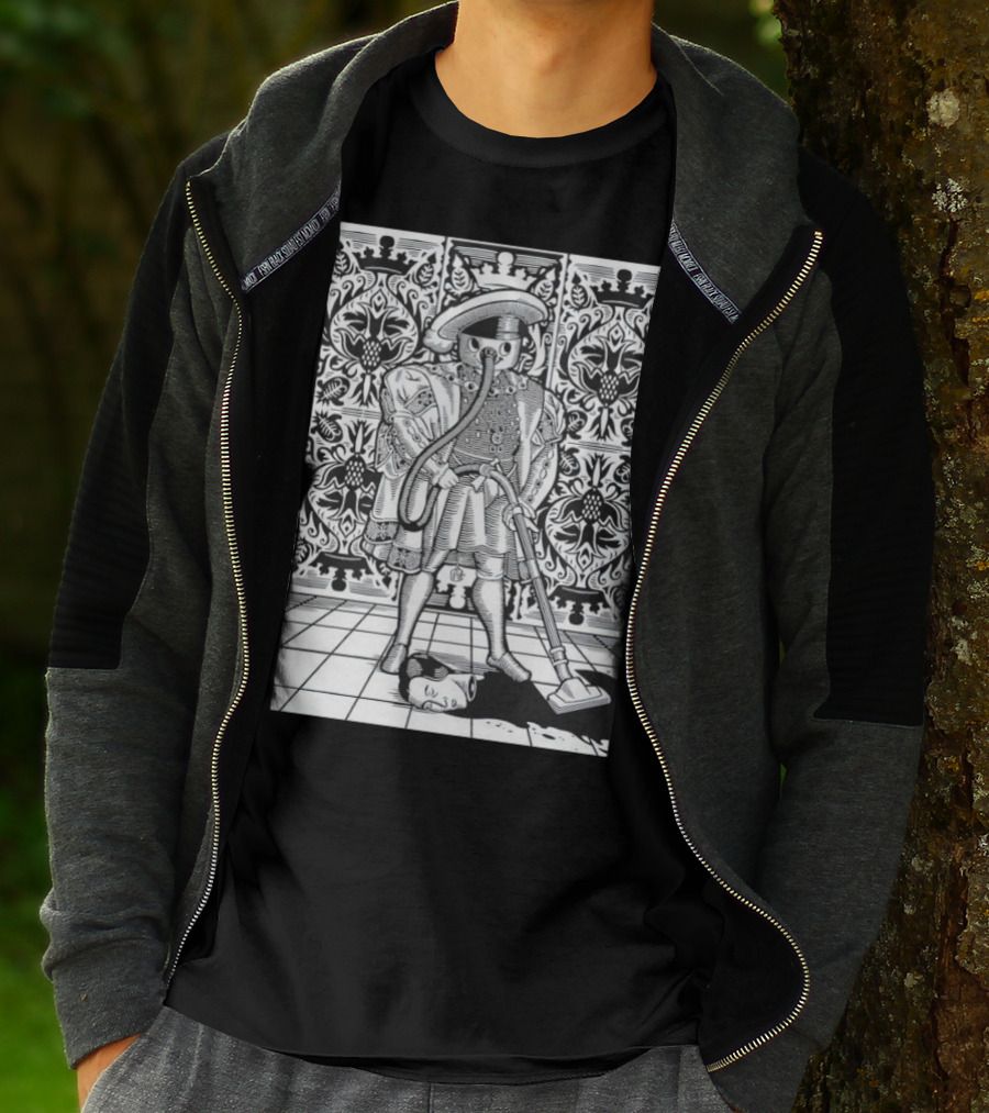 King Henry Vacuum Renaissance Robot T-Shirt