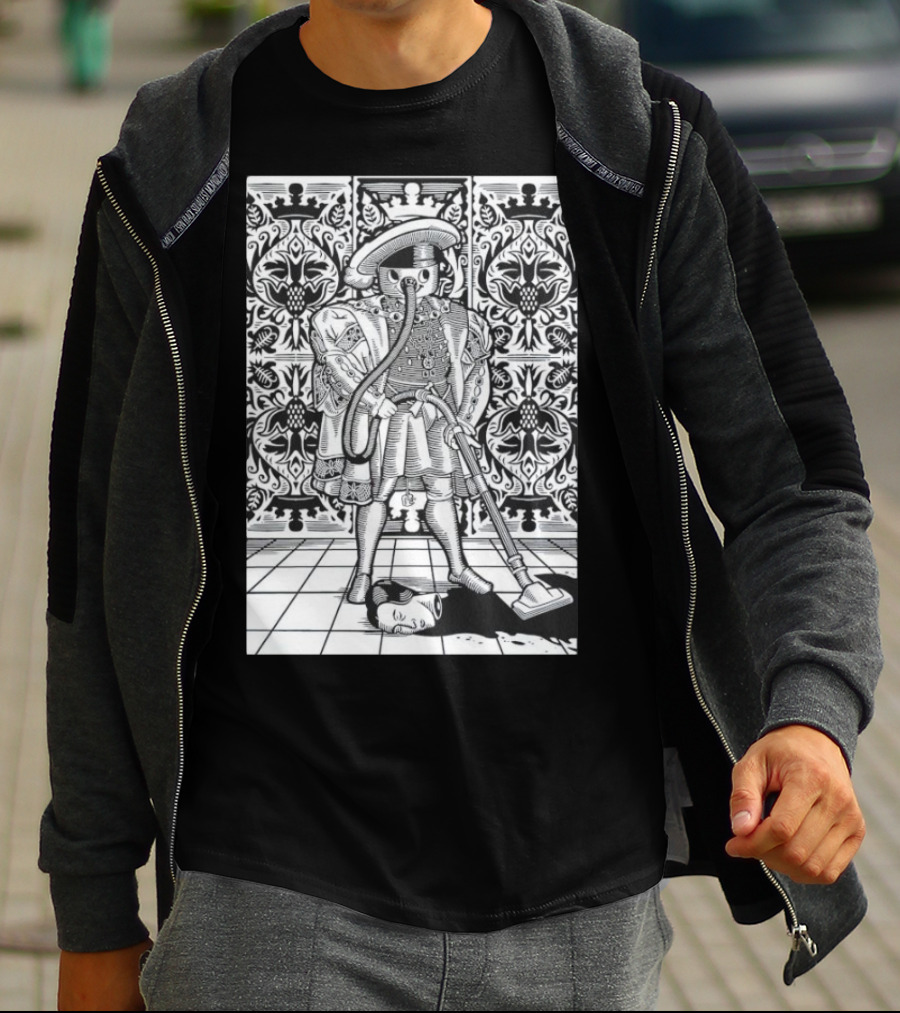 King Henry Vacuum Renaissance Robot T-Shirt