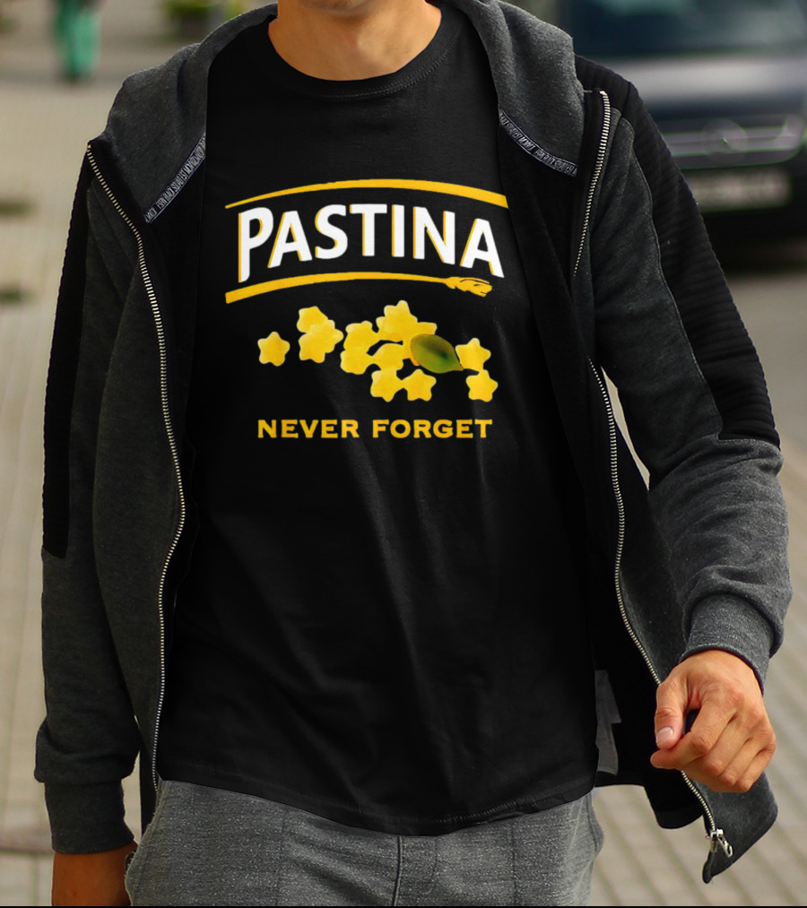 Pastina Never Forget Star Shaped Pasta Leaves T-Shirt