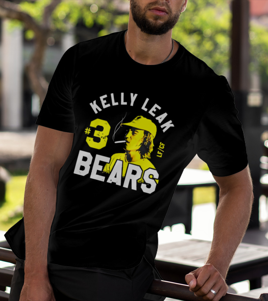 Kelly Leak #3 Bears LF/CF The Bad News Bears T-Shirt