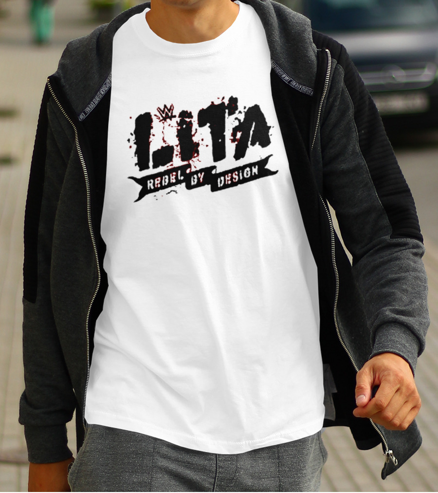 WWE Lita Rebel By T-Shirt