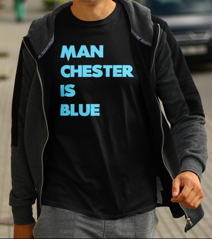 Manchester Is Blue T-Shirt