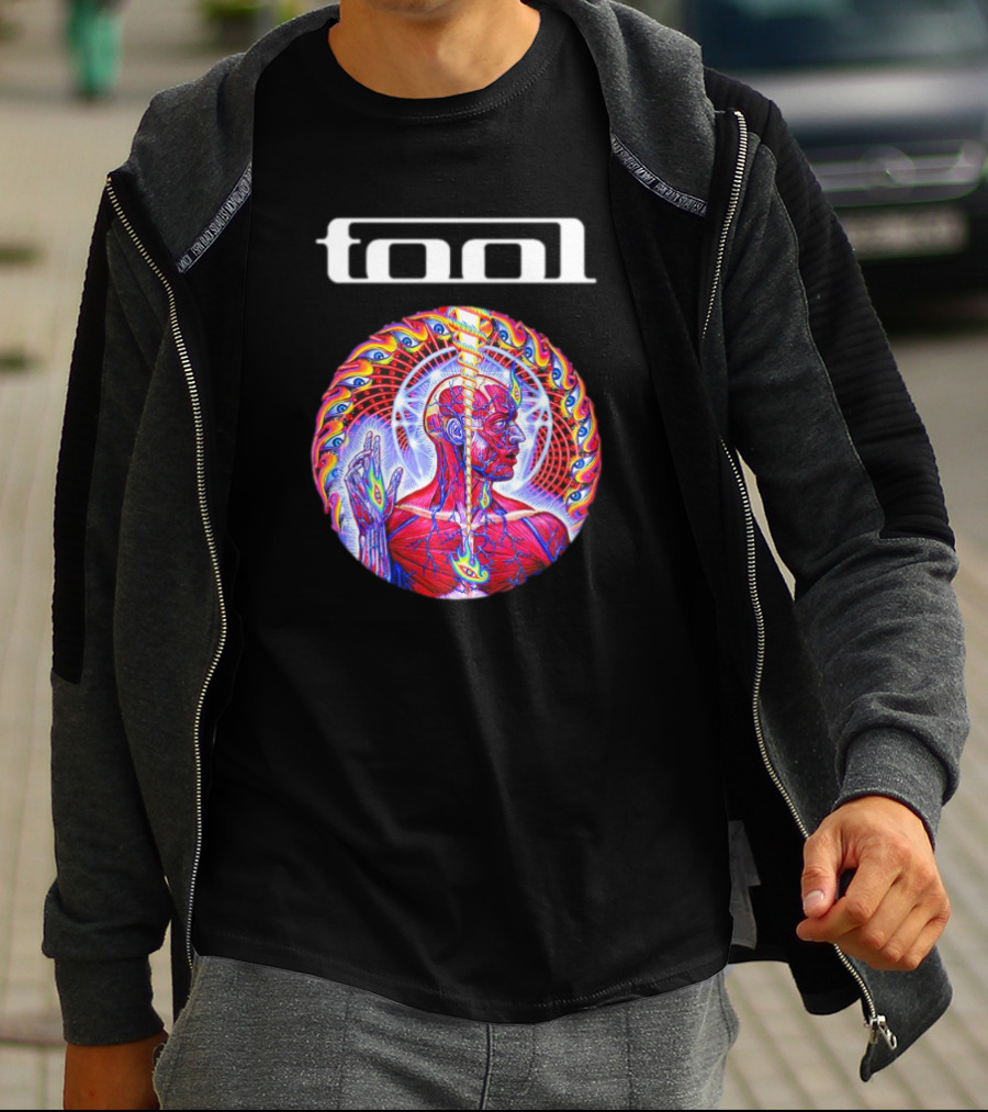 Tool Lateralus Album Artwork Psychedelic Anatomy T-Shirt