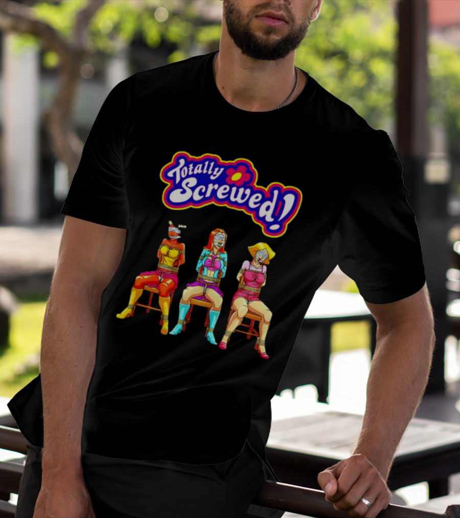 Totally Spies Totally Screwed Colorful Bound Characters T-Shirt