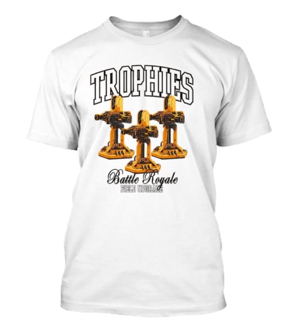 Trophies Battle Royale Field Upgrade Automated Turret Trio T-Shirt