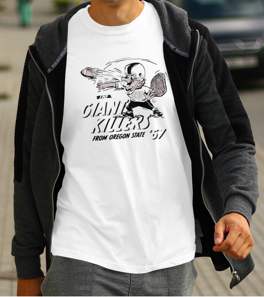 OSU Football 1967 The Giant Killers From Oregon State T-Shirt