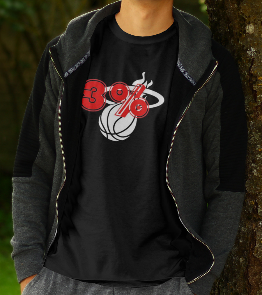 3% Heat Culture Miami Basketball T-Shirt