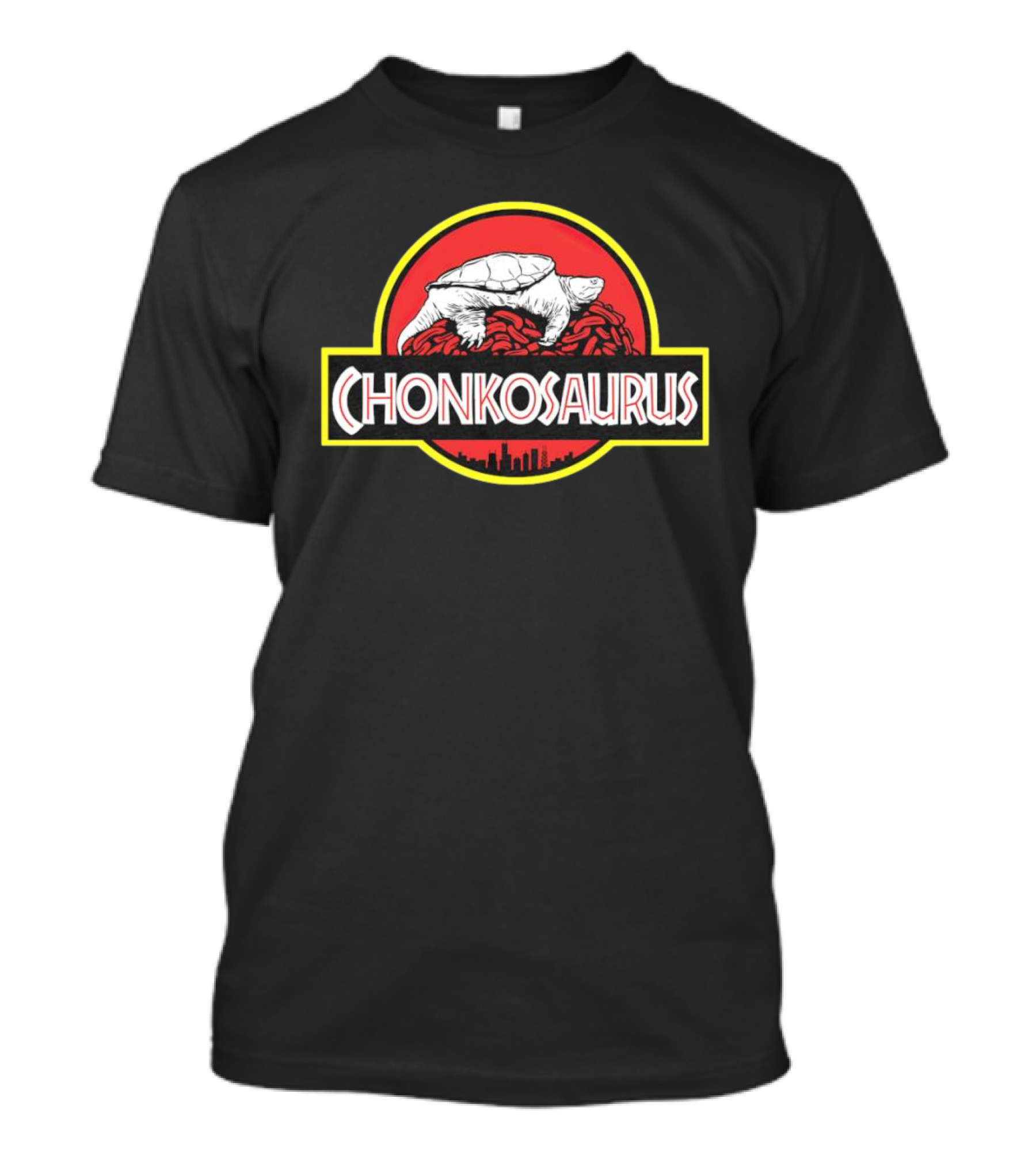 Chonkosaurus Turtle Dinosaur Jurassic Park T-Shirt
