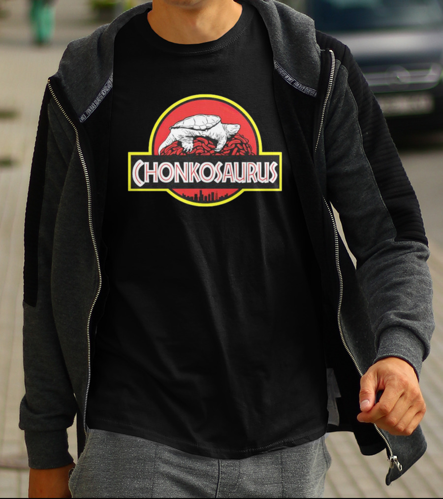 Chonkosaurus Turtle Dinosaur Jurassic Park T-Shirt