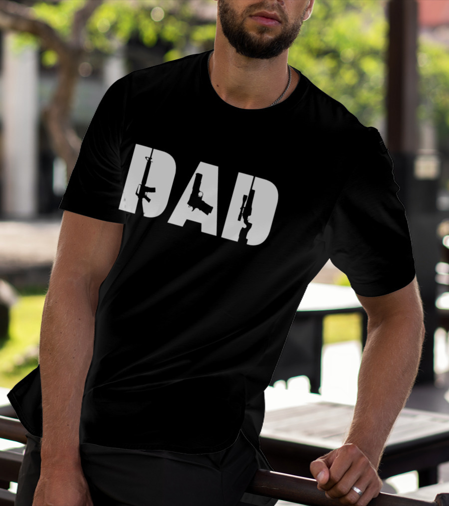 2nd Amendment Dad Gun T-Shirt