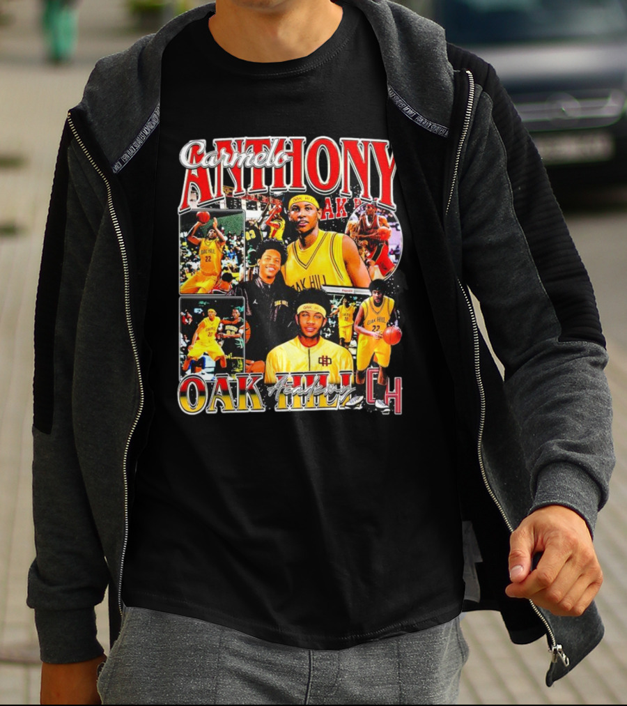 Carmelo Anthony Oak Hill Academy Basketball Highlights T-Shirt