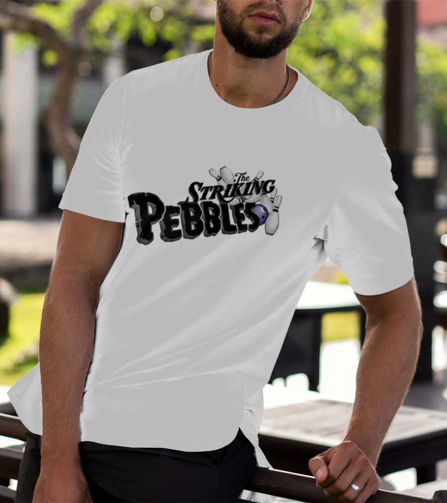 The Striking Pebbles Bowling Pins And Ball T-Shirt