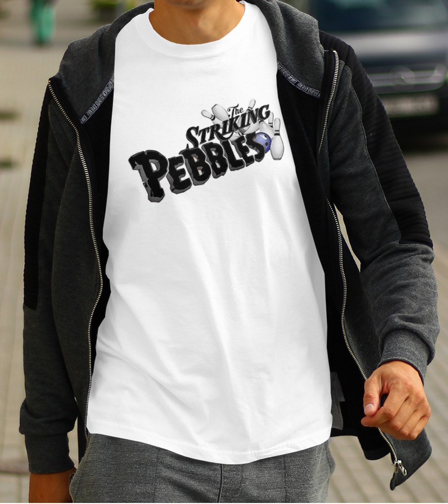 The Striking Pebbles Bowling Pins And Ball T-Shirt