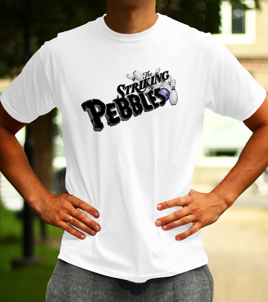 The Striking Pebbles Bowling Pins And Ball T-Shirt