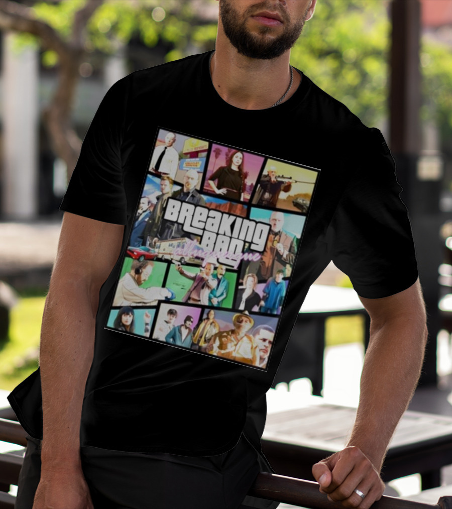 Breaking Bad Albuquerque Custom GTA T-Shirt