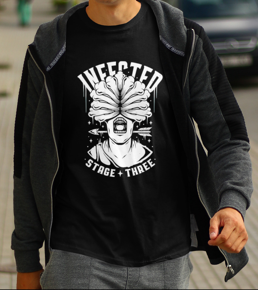 Infected Stage Three Arrow Monster Transformation T-Shirt