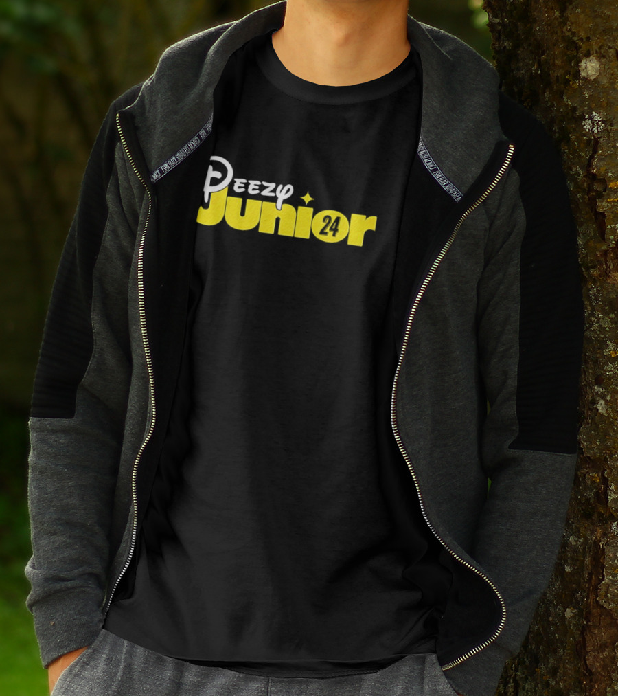 Peezy Junior 24 Disney Style Font T-Shirt