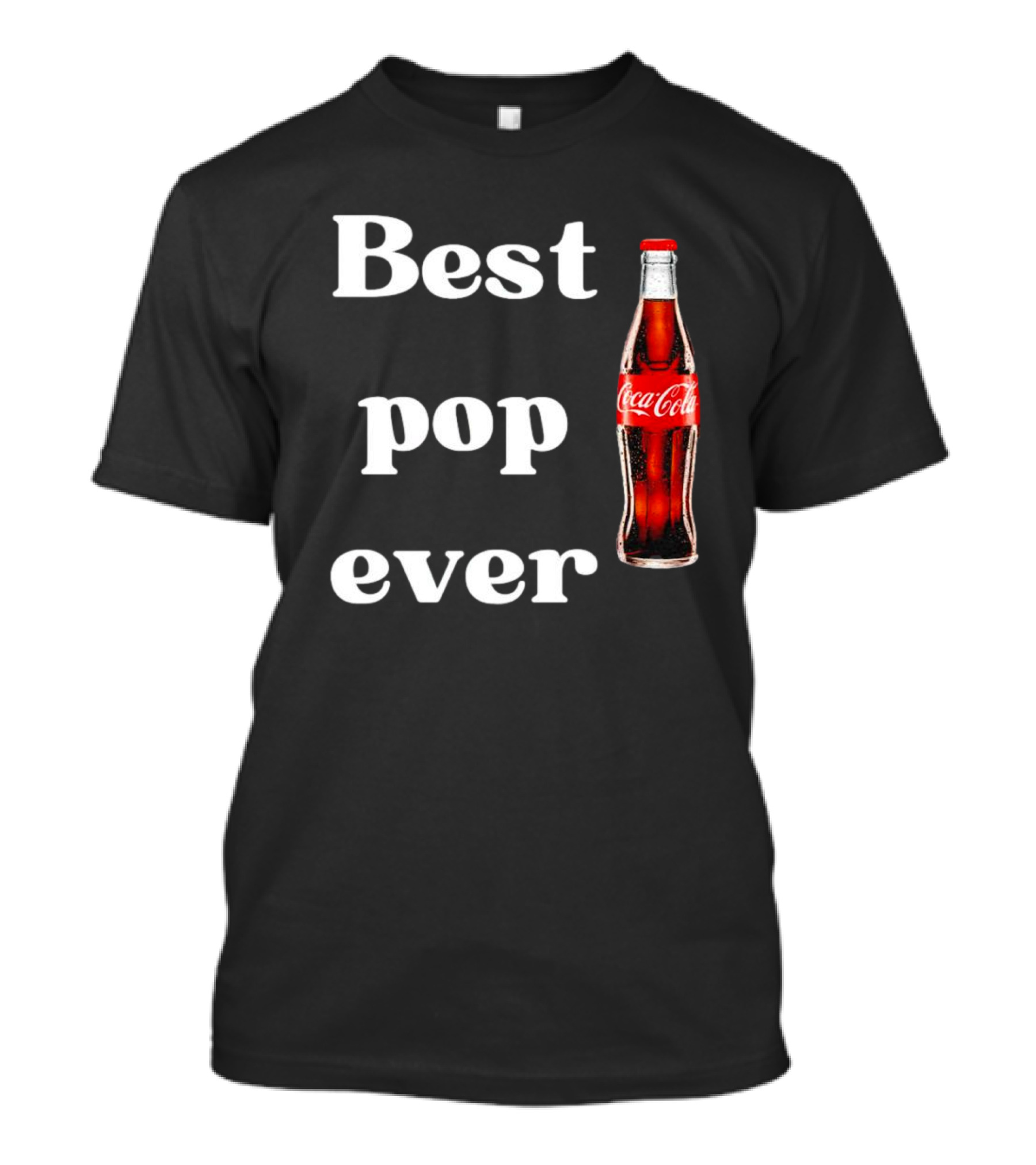 Best Pop Ever Coca Cola Coke Bottle Iconic T-Shirt