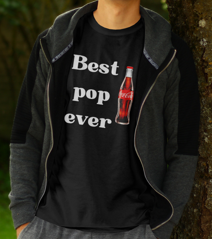 Best Pop Ever Coca Cola Coke Bottle Iconic T-Shirt