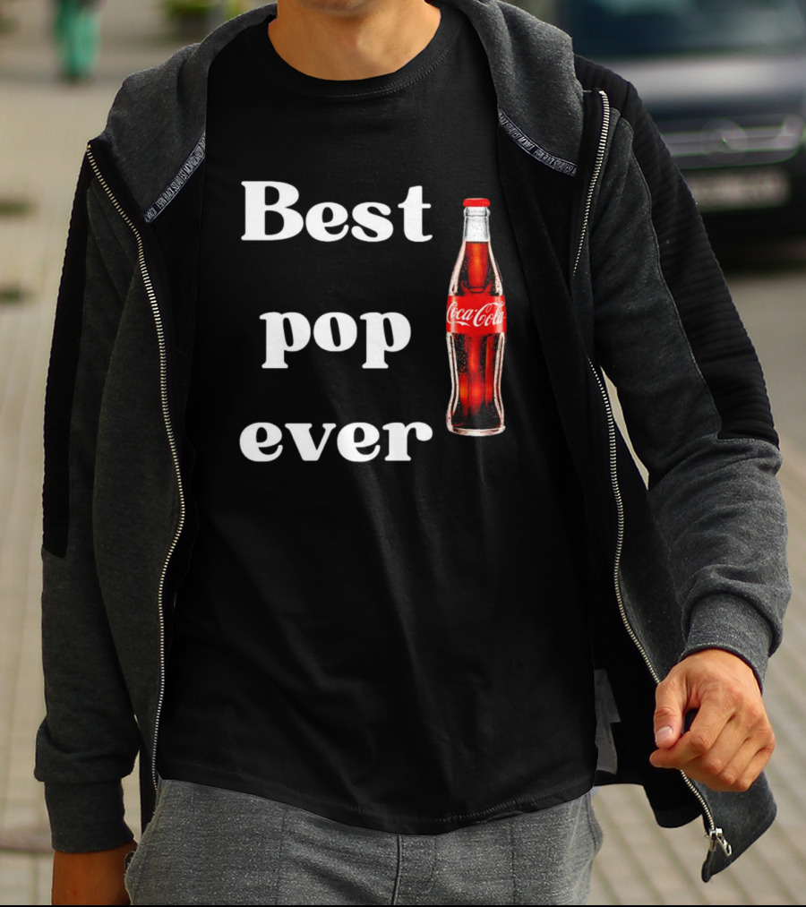 Best Pop Ever Coca Cola Coke Bottle Iconic T-Shirt