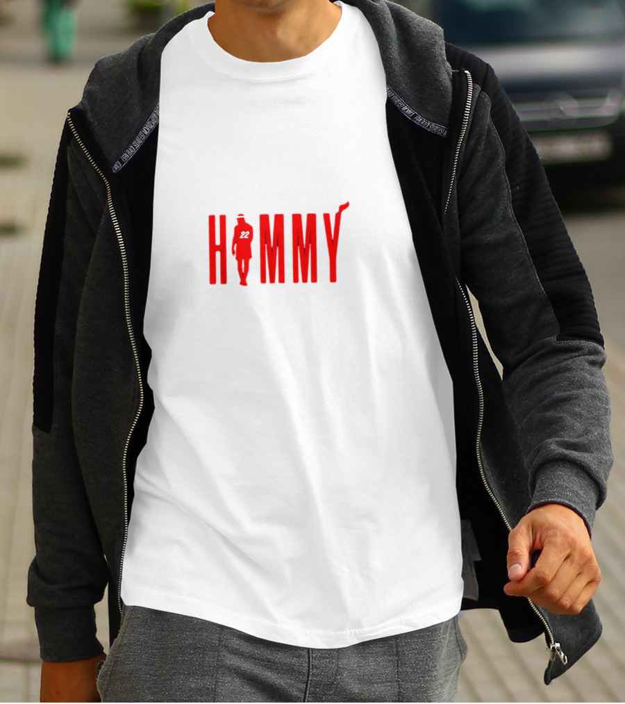 Himmy 22 Basketball Silhouette Player T-Shirt
