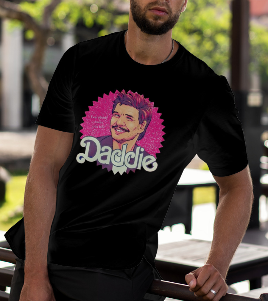 Daddie Everybody Loves This Ken Retro Photo T-Shirt