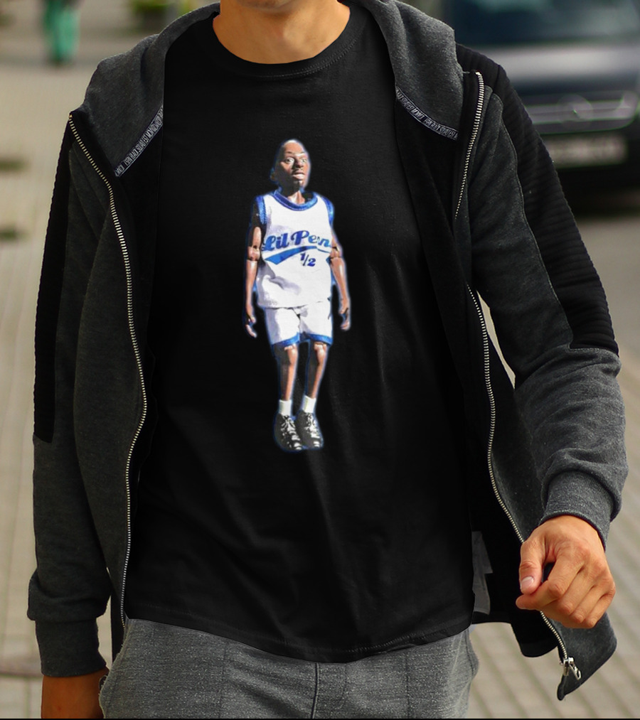 Lil’ Penny 1/2 Basketball Figurine T-Shirt