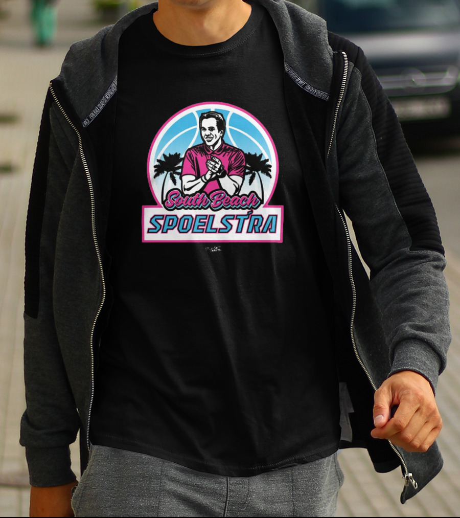 South Beach Spoelstra Miami Basketball Smack T-Shirt