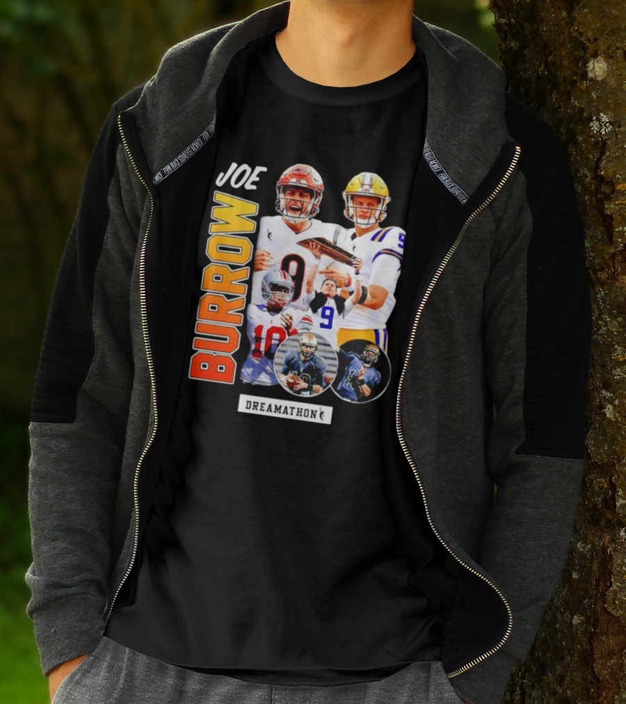 JOE BURROW DREAMATHON FOOTBALL LEGACY T-Shirt