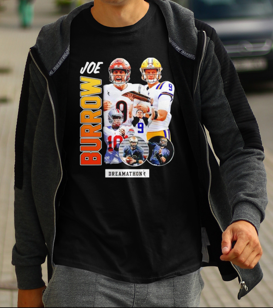 JOE BURROW DREAMATHON FOOTBALL LEGACY T-Shirt